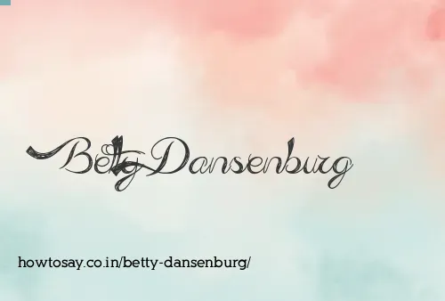 Betty Dansenburg
