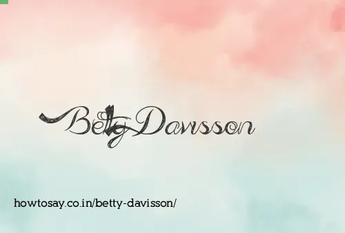 Betty Davisson