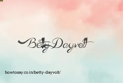 Betty Dayvolt