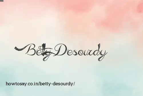 Betty Desourdy