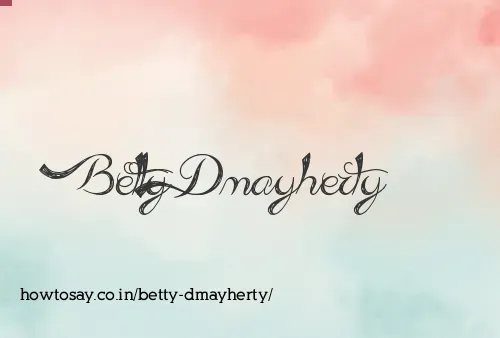 Betty Dmayherty