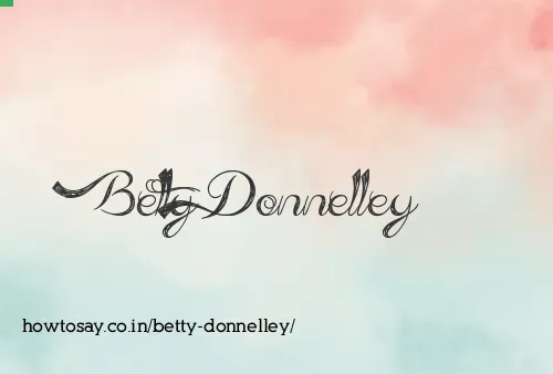Betty Donnelley