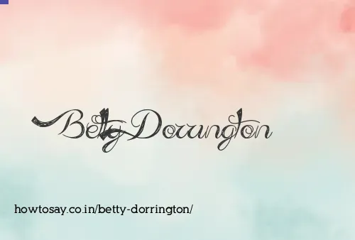 Betty Dorrington