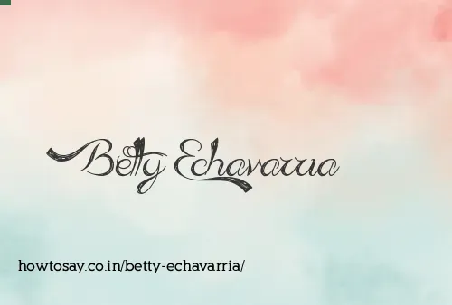Betty Echavarria