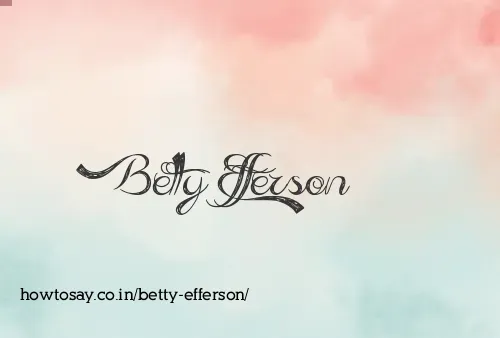 Betty Efferson