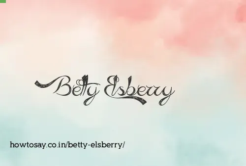 Betty Elsberry