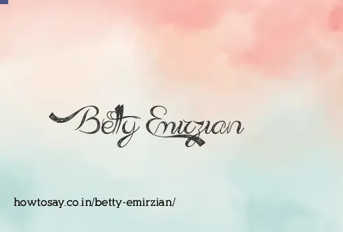 Betty Emirzian