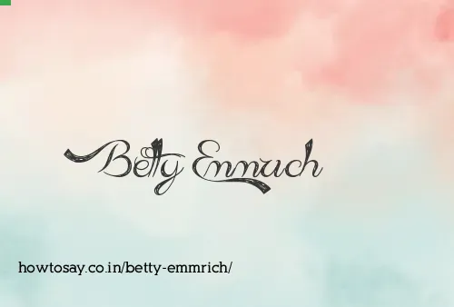 Betty Emmrich
