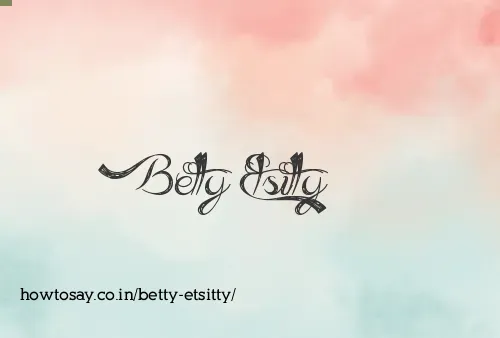 Betty Etsitty