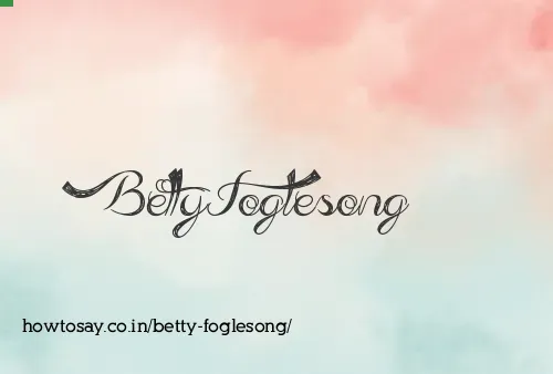 Betty Foglesong