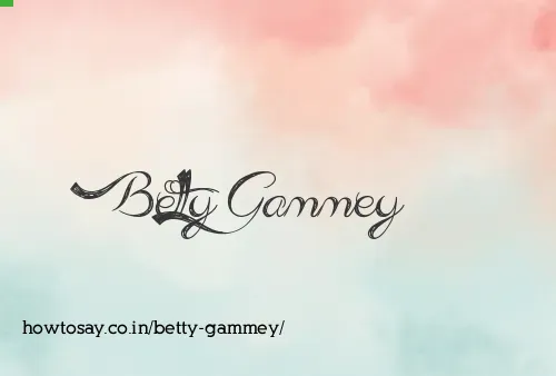 Betty Gammey