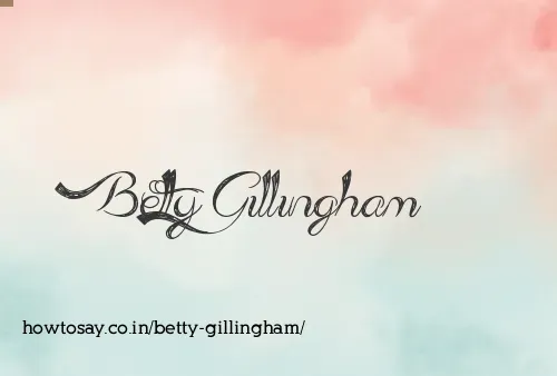 Betty Gillingham