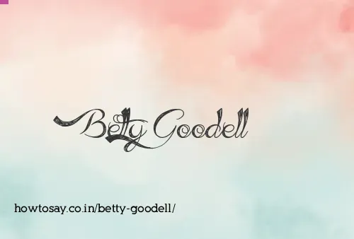 Betty Goodell