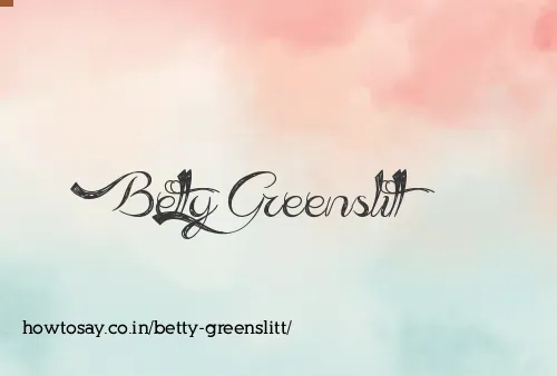 Betty Greenslitt
