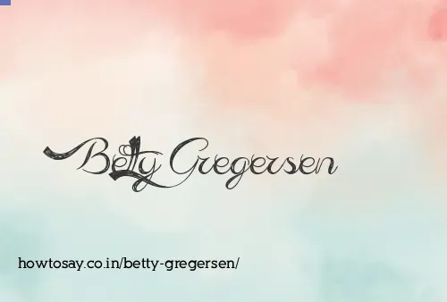 Betty Gregersen