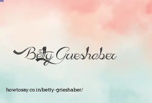 Betty Grieshaber