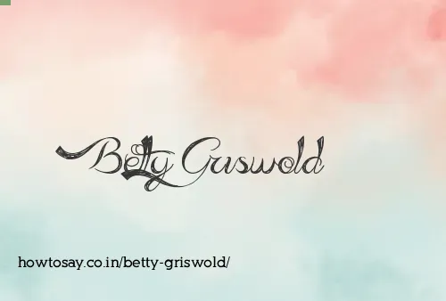 Betty Griswold