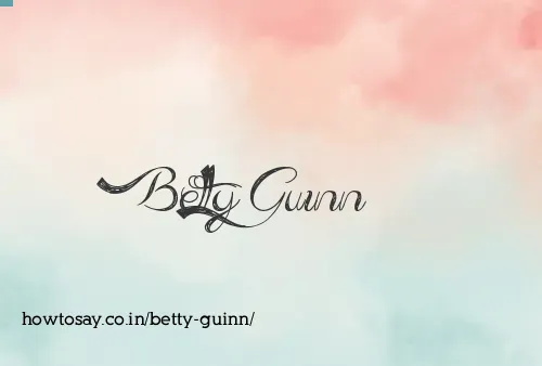Betty Guinn