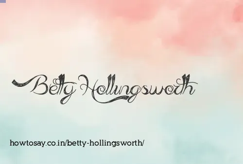 Betty Hollingsworth