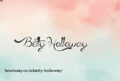 Betty Holloway