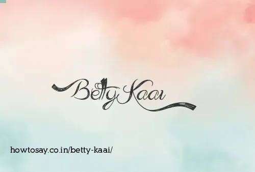 Betty Kaai