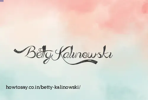Betty Kalinowski