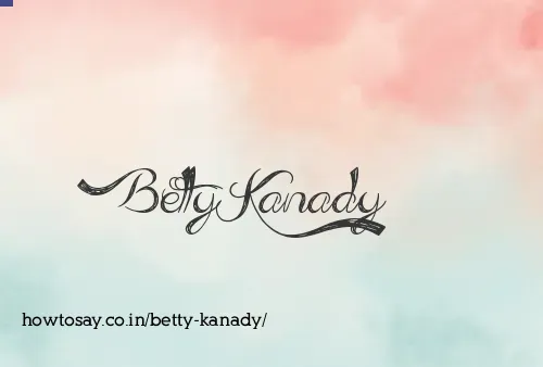 Betty Kanady