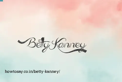 Betty Kanney