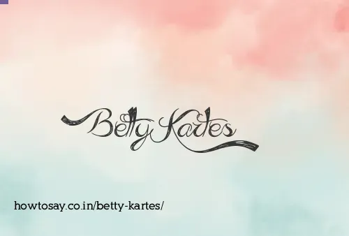 Betty Kartes