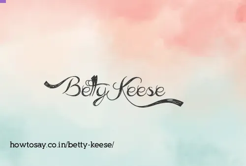 Betty Keese