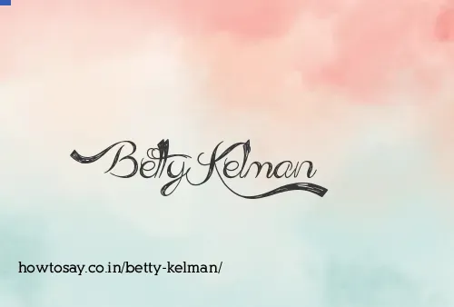 Betty Kelman