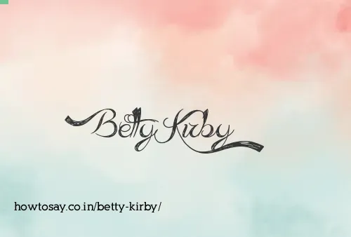 Betty Kirby