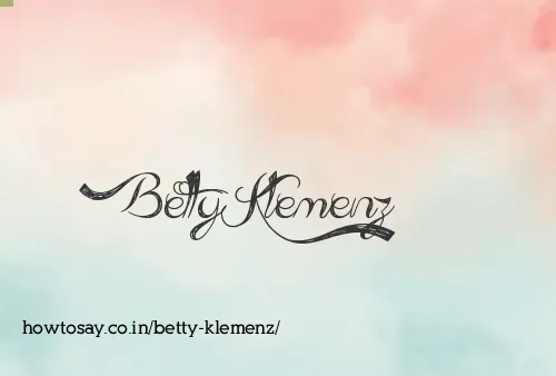 Betty Klemenz