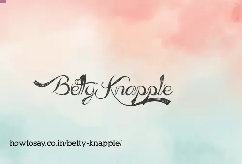 Betty Knapple