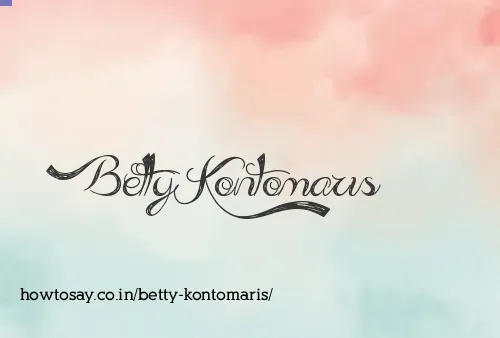 Betty Kontomaris