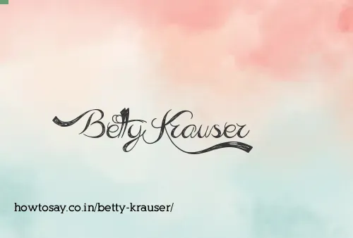 Betty Krauser