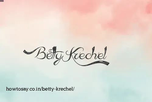 Betty Krechel