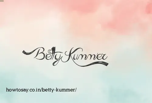 Betty Kummer