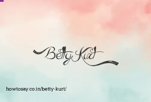 Betty Kurt