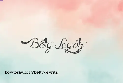 Betty Leyritz