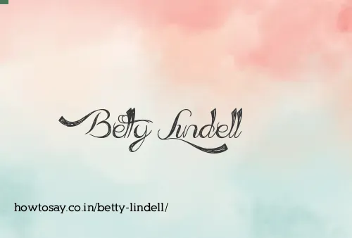 Betty Lindell