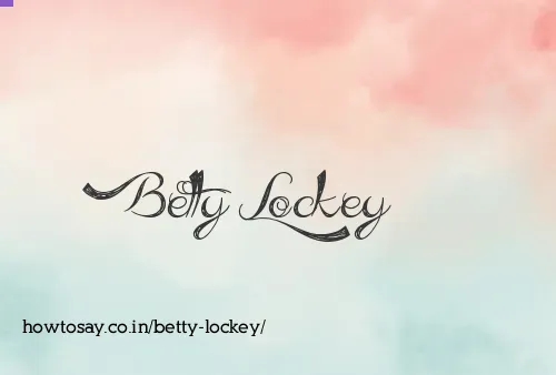 Betty Lockey