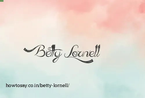 Betty Lornell