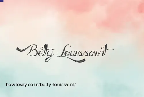 Betty Louissaint
