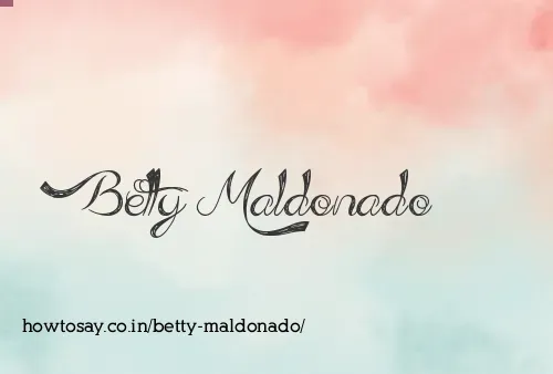 Betty Maldonado
