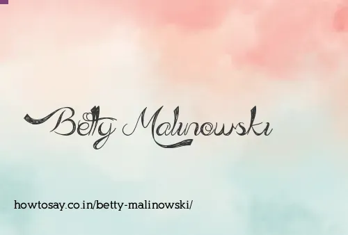 Betty Malinowski