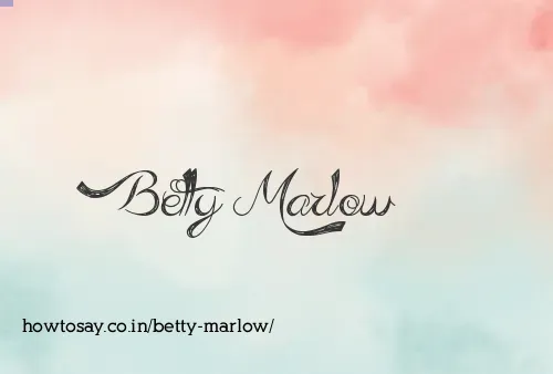 Betty Marlow
