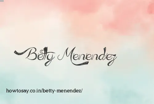 Betty Menendez