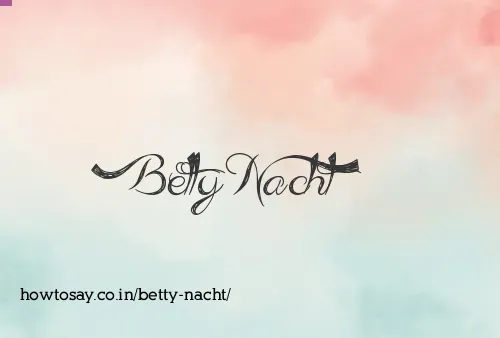 Betty Nacht