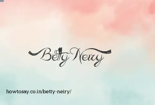 Betty Neiry